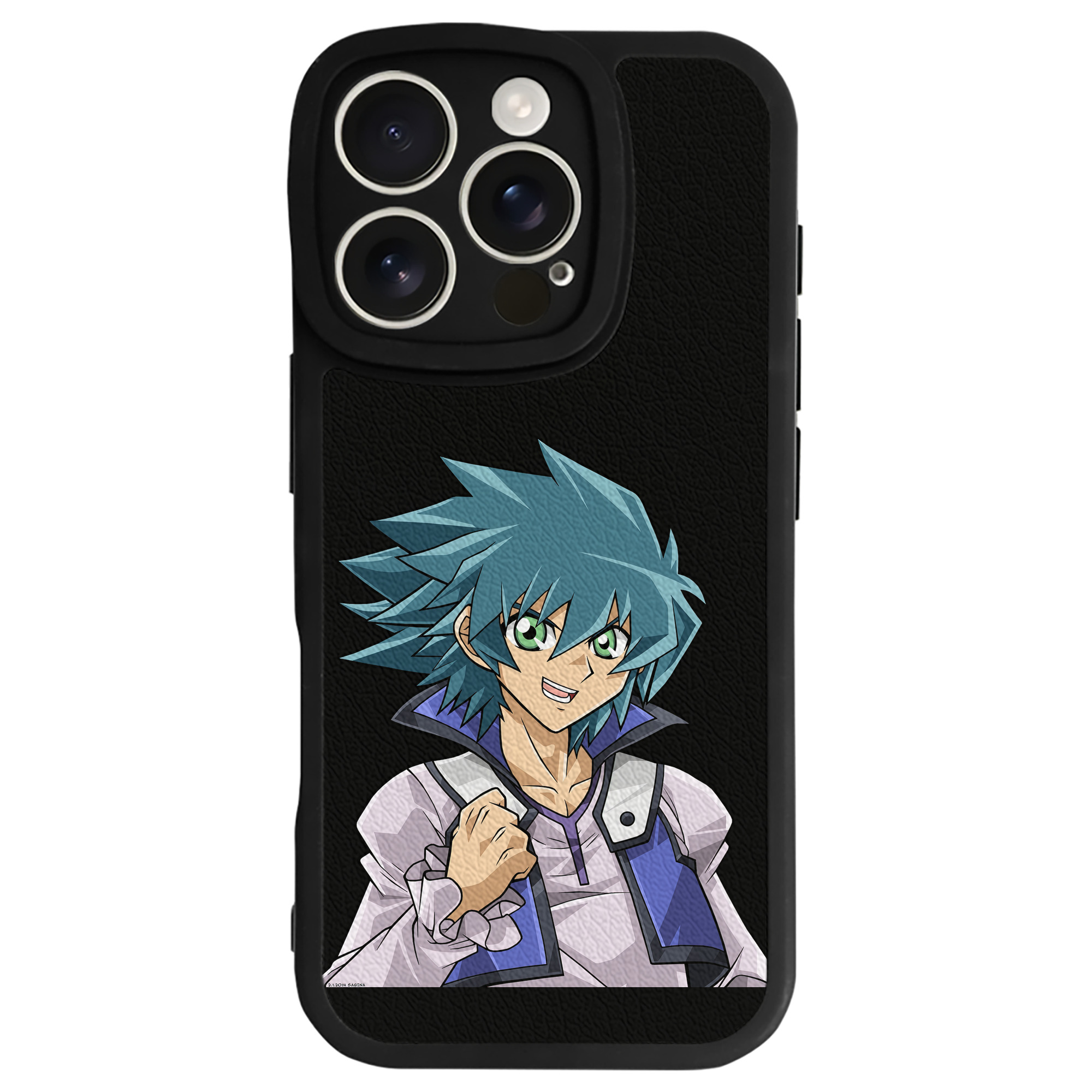 （画像用） 遊☆戯☆王 Yu-Gi-Oh! 【iPhone 16シリーズ対応】シリコンスマホケース（レザー調） 材質：シリコン